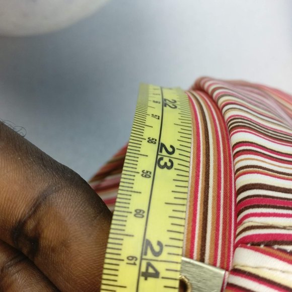 Flawless Funky Striped English country bonnet Villager hat. Boho - Picture 9 of 9